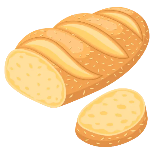Baguette de pain La levure crue créée de grave problèmes de santé pour les chiens